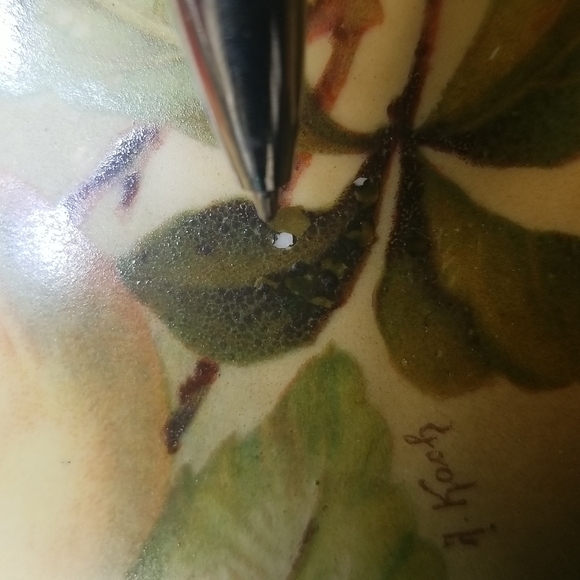 Antique J & C Louise Bavaria Apple Plate - Picture 11 of 14